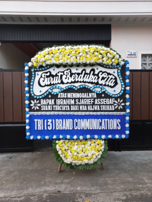 Papan Bunga Duka di Sukarami